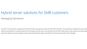 Hybrid Server Solutions for SMB Customers